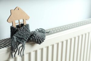 termosifone casa e sciarpa