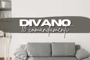 Divano grigio