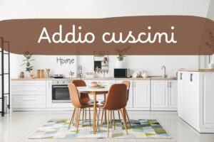 sedie in cucina