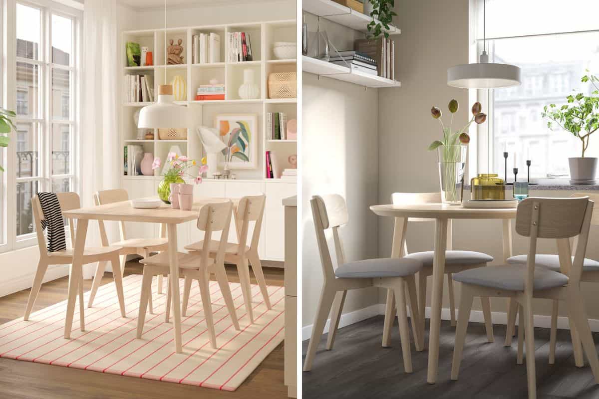 tavolo e sedie legno
