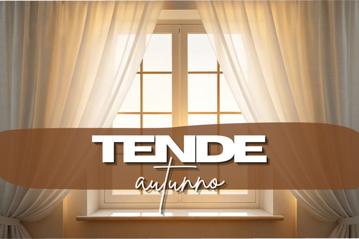 Finestra con tenda