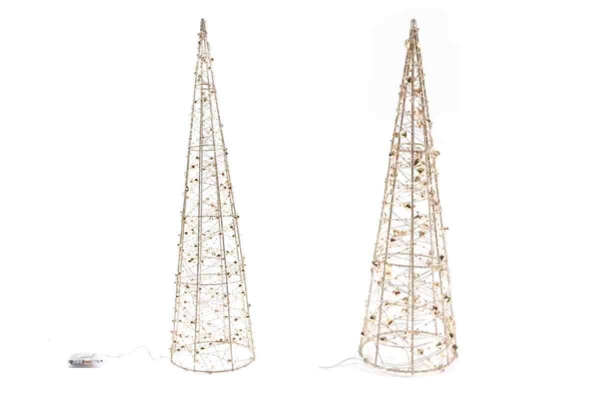 Albero di design a cono con LED 