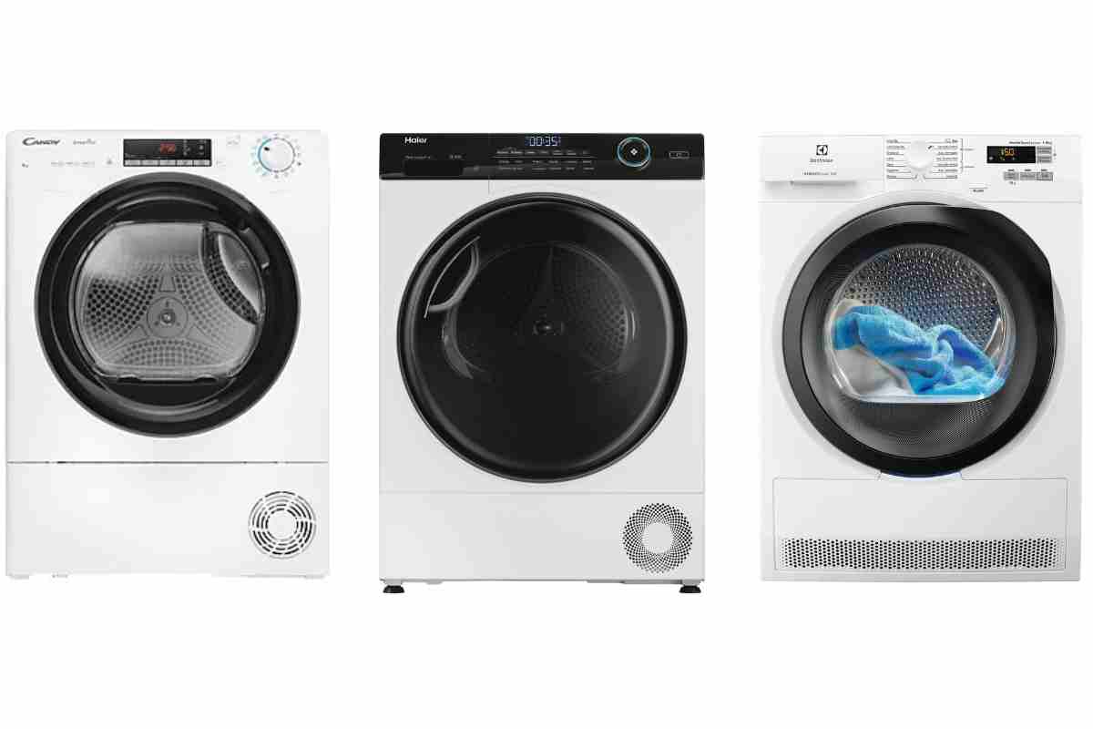 tre modelli di asciugatrici da comprare con le migliori offerte MediaWorld