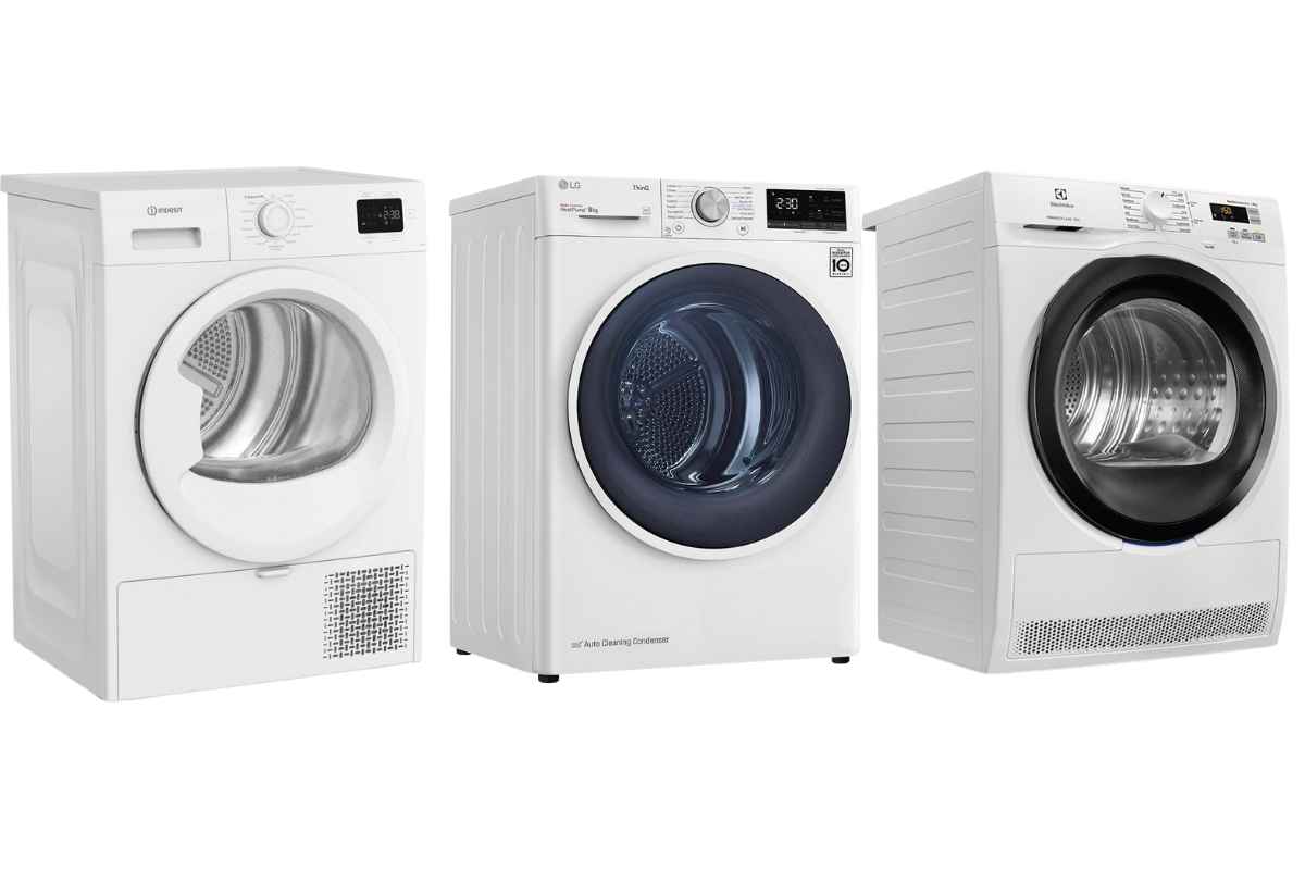 Tre modelli di asciugatrici migliori offerte black friday Unieuro