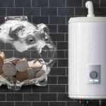 Scaldabagno e salvadanaio