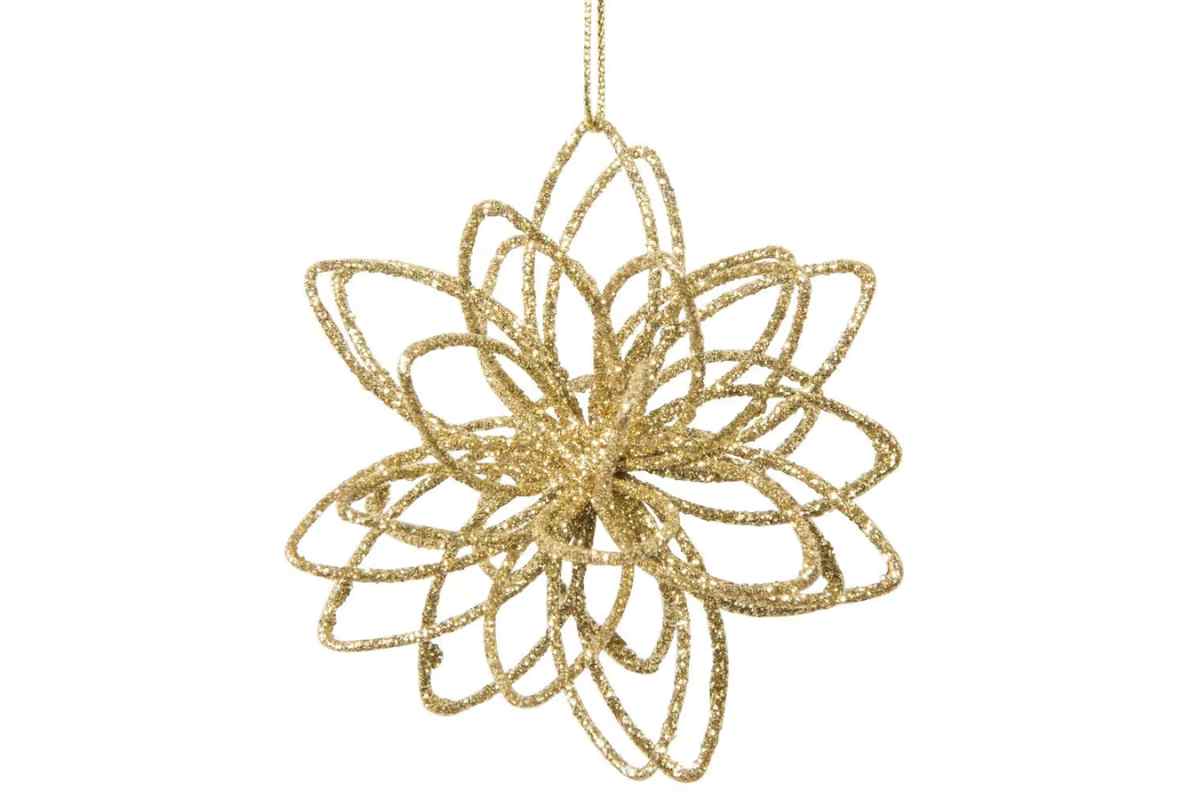 Decorazione di Natale da appendere dorata Maisons du Monde