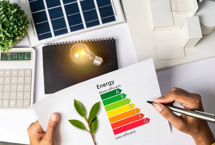 Classificazione e energetica da G ad A