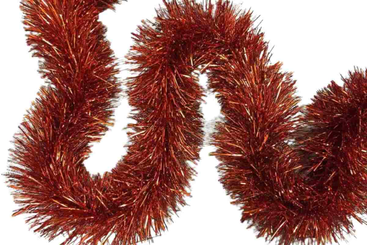 Festone natalizio color rame Dmora