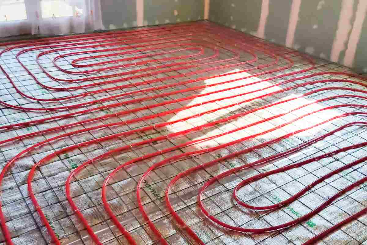 impianto a pannelli radianti pavimenti