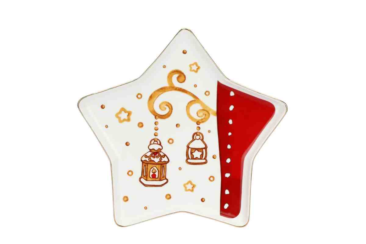 Piatto a forma di stella Thun 