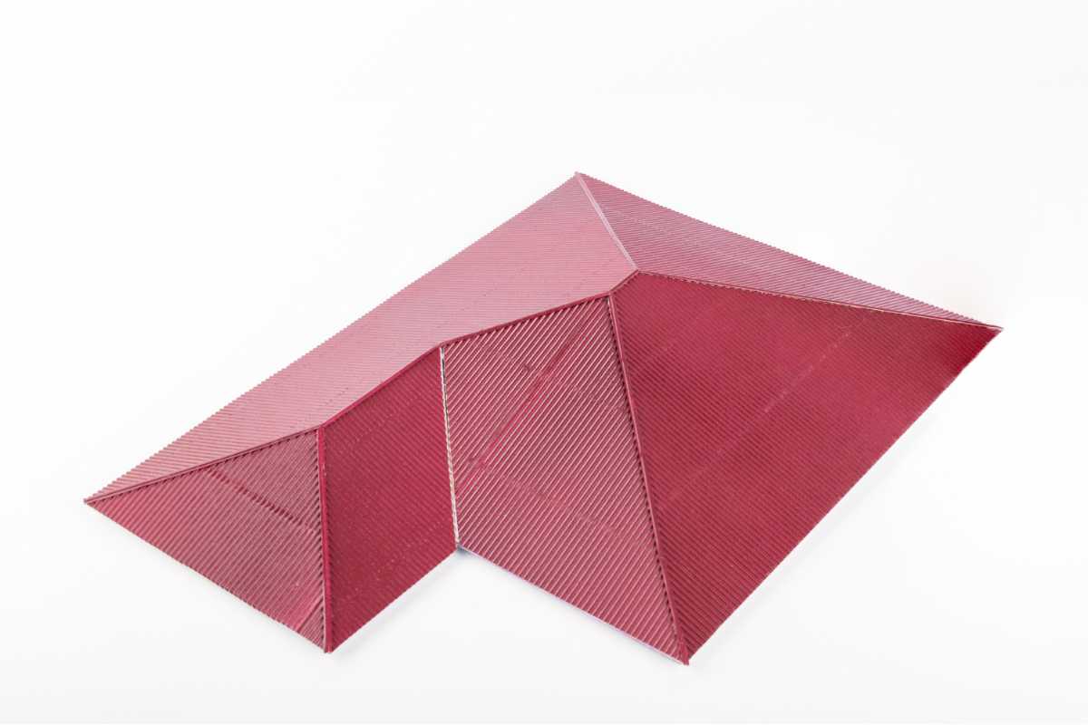 un tetto a falde o a padiglione