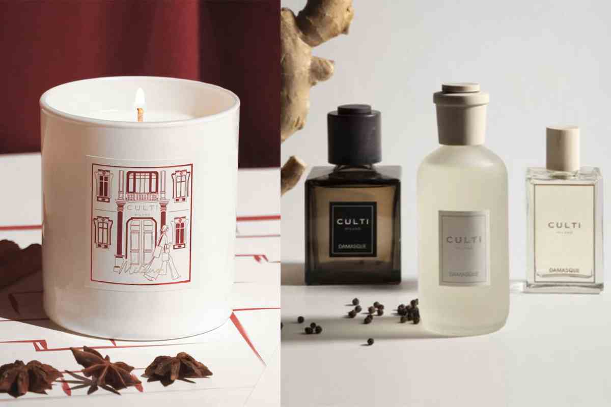 candele profumate per il bagno