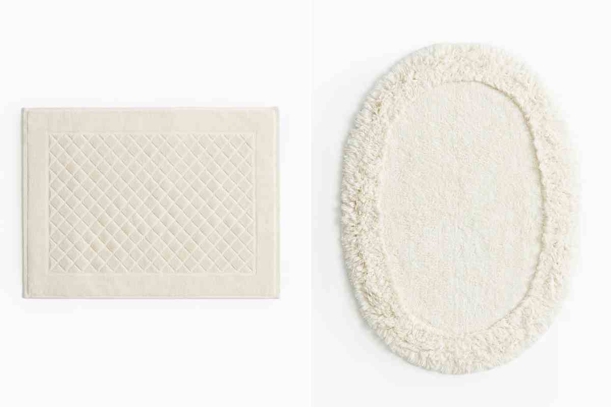 tappeti morbidi per il bagno