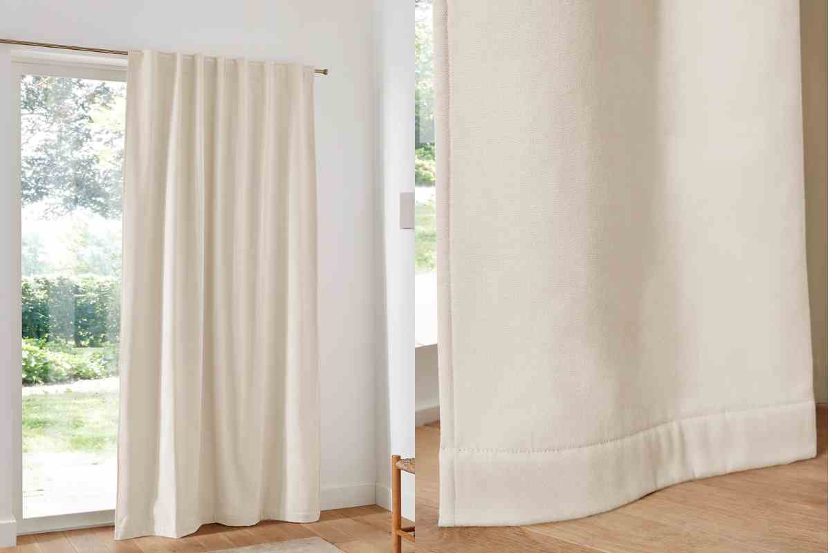 giusta lunghezza tende termiche