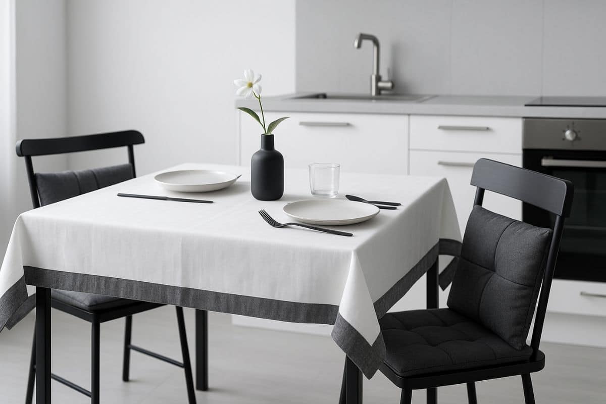 Tovaglie cuscini in cucina