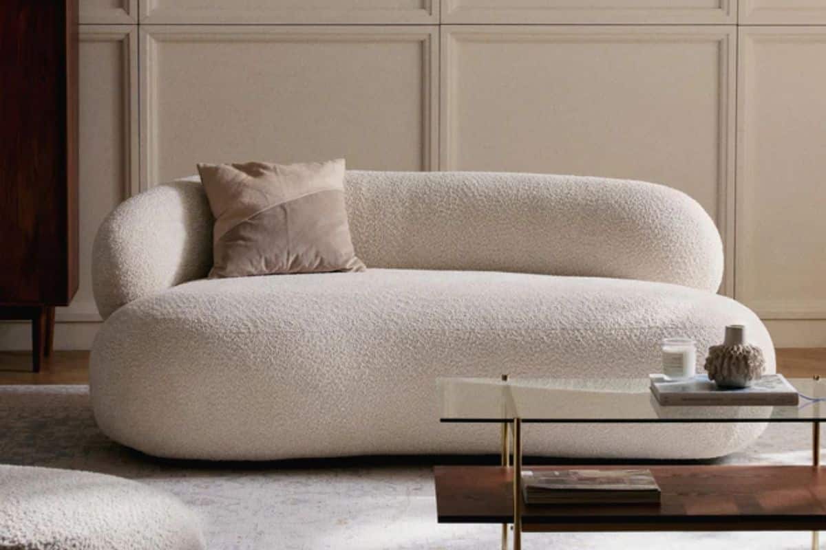 divano bouclé