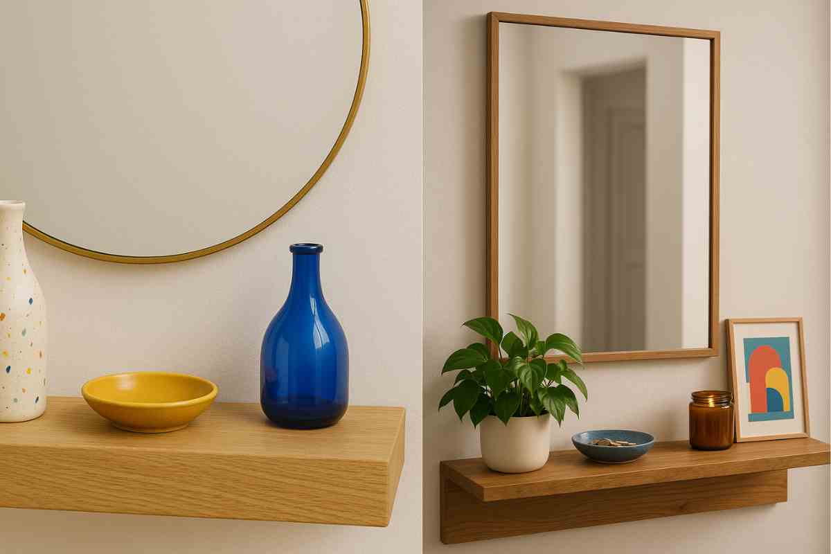 mensole per ingresso