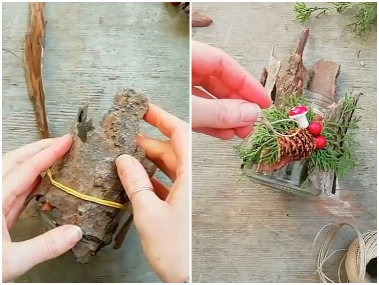 collage video youtube lanterne di natale