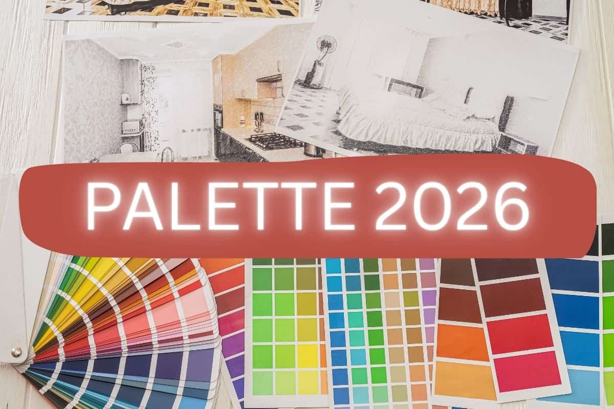 palette colori e bozzetti