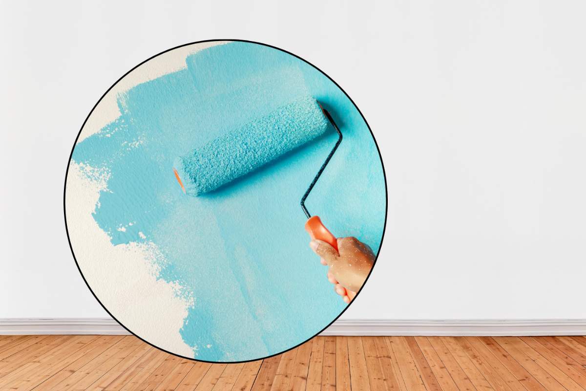 parete bianca e pittura pareti