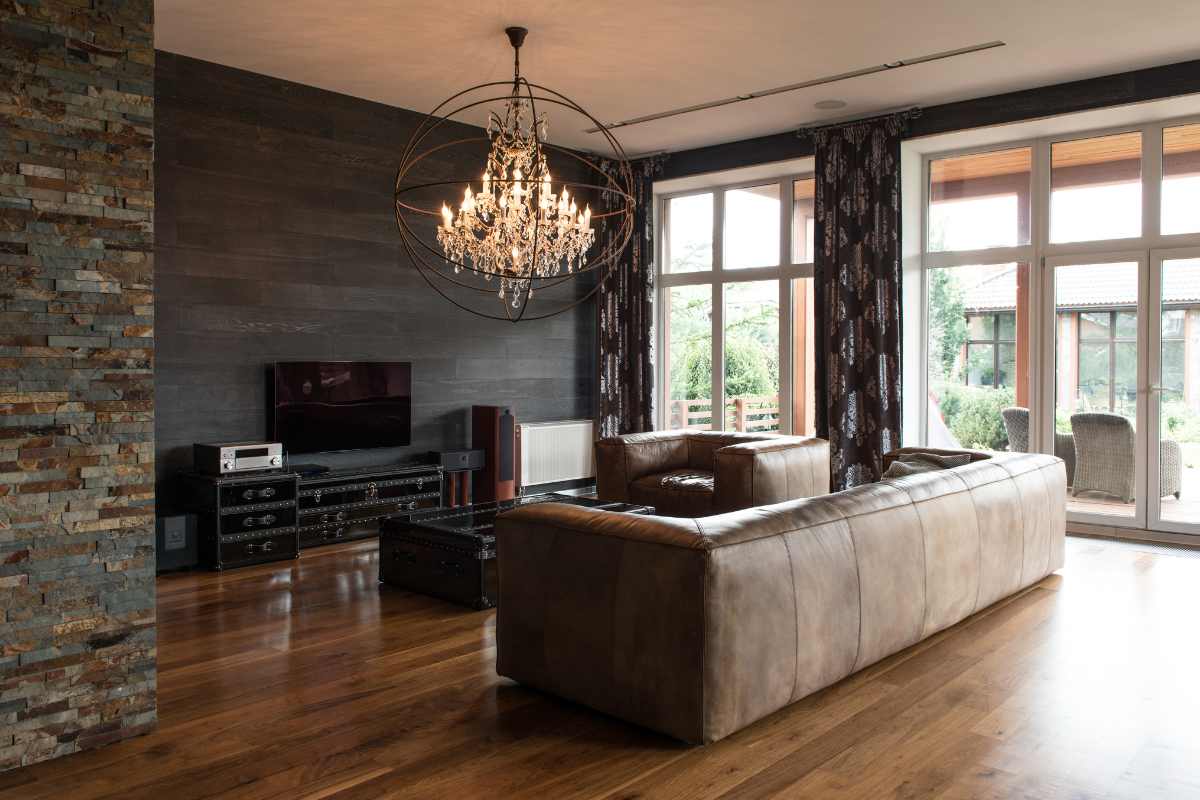 Un bel salone moderno