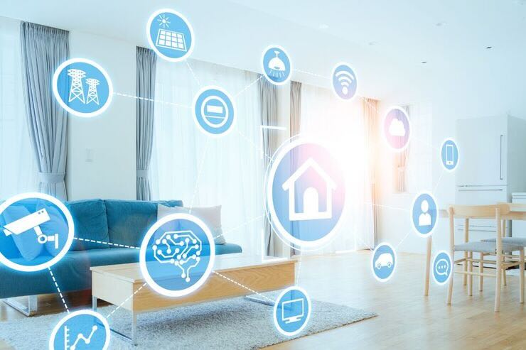 Domotica icone casa