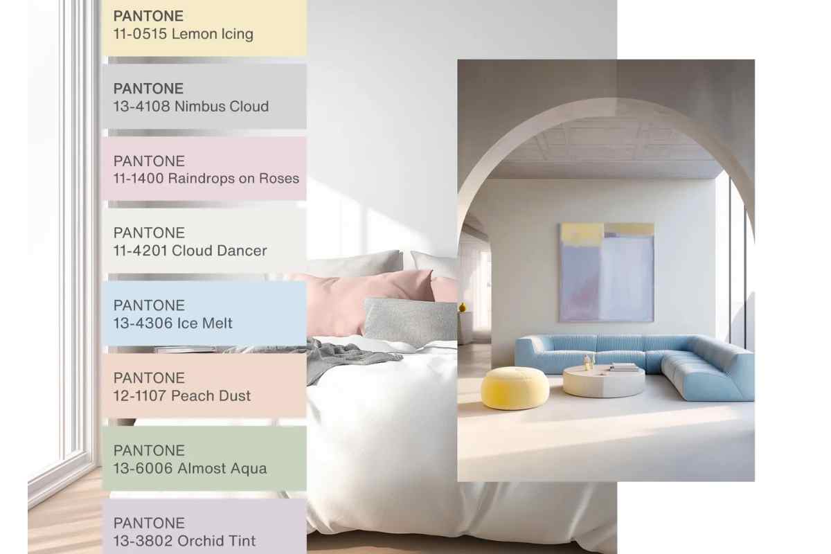 Abbinamenti colore Pantone Cloud Dancer
