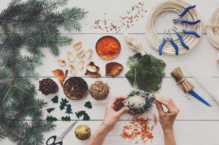 Arredi fatti a mano con materiali naturali