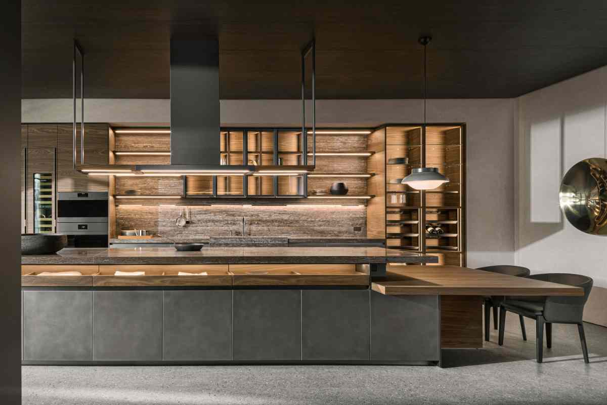 Una delle cucine di marche di lusso Molteni&C Dada
