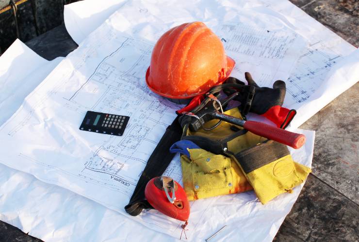 oggetti di costruzione edilizia