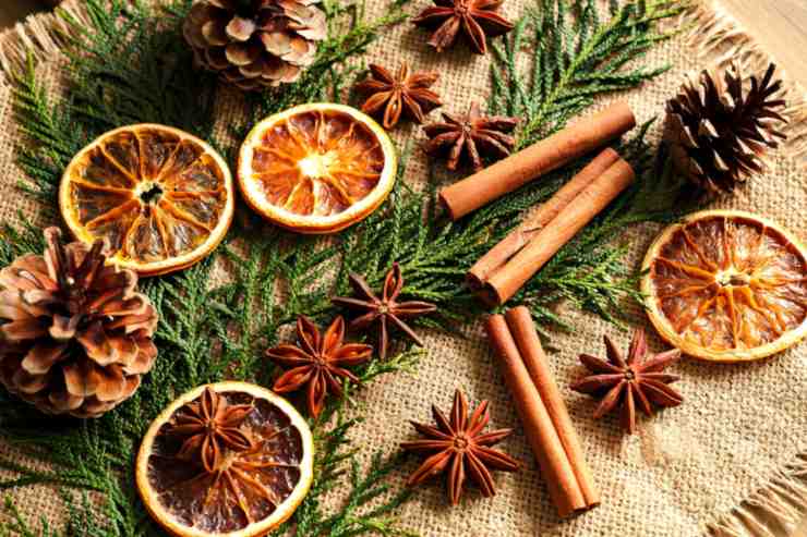 Diversi materiali naturali per l'arredo