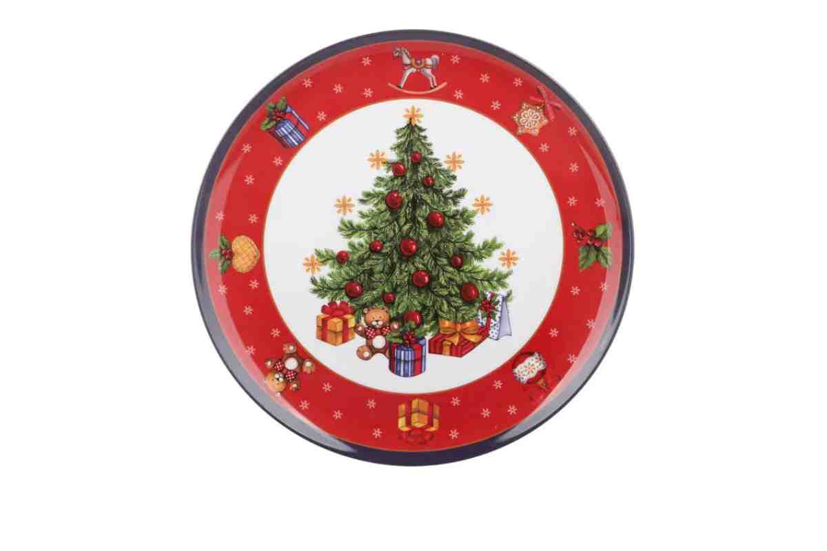 Piatto da pizza natalizio Kasanova