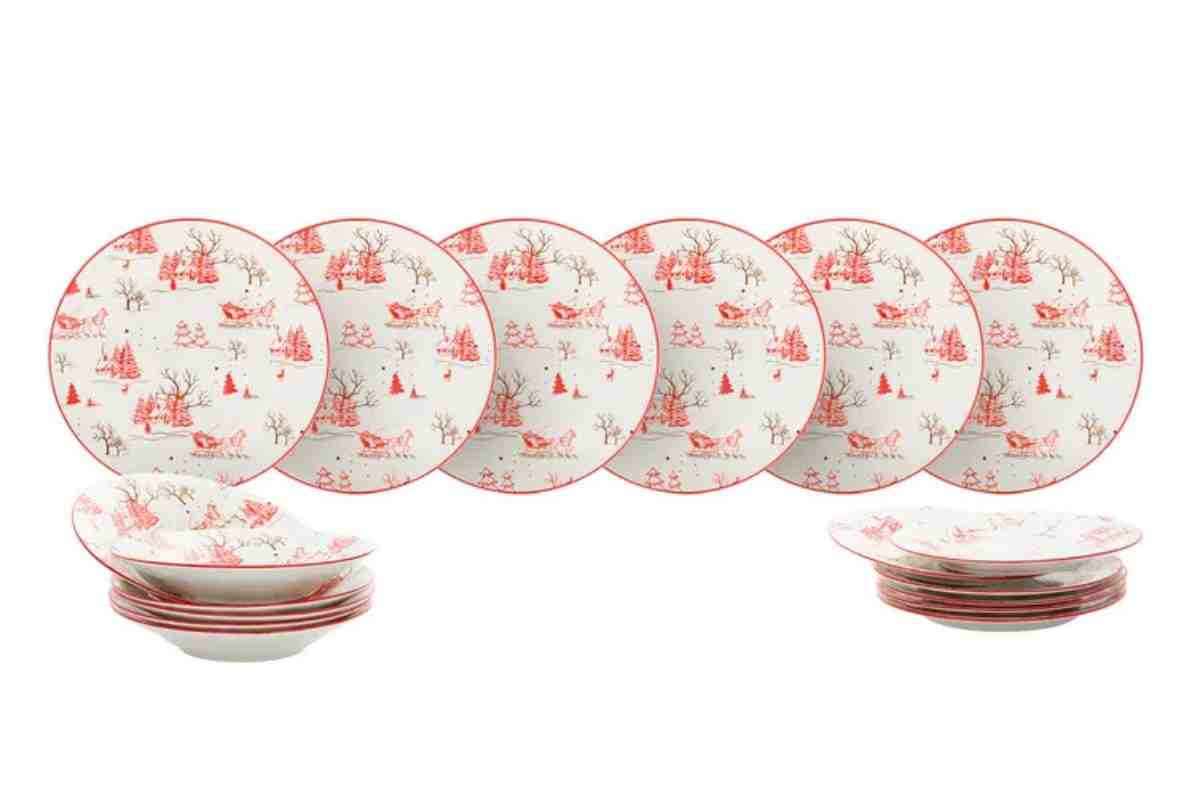 Servizio di piatti Nordic Christmas Kasanova