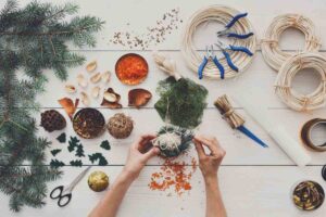 fai-da-te decorazioni natalizie