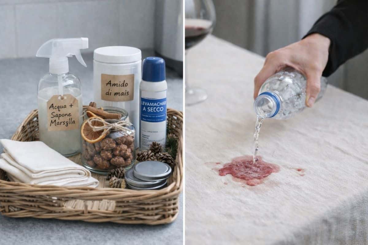 Kit di emergenza con flaconi in vassoio elegante in palio