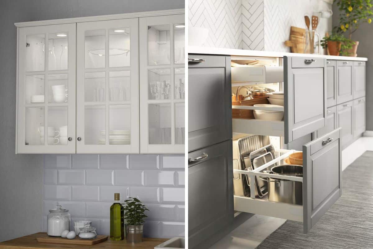 Luce in credenza e nei cassetti