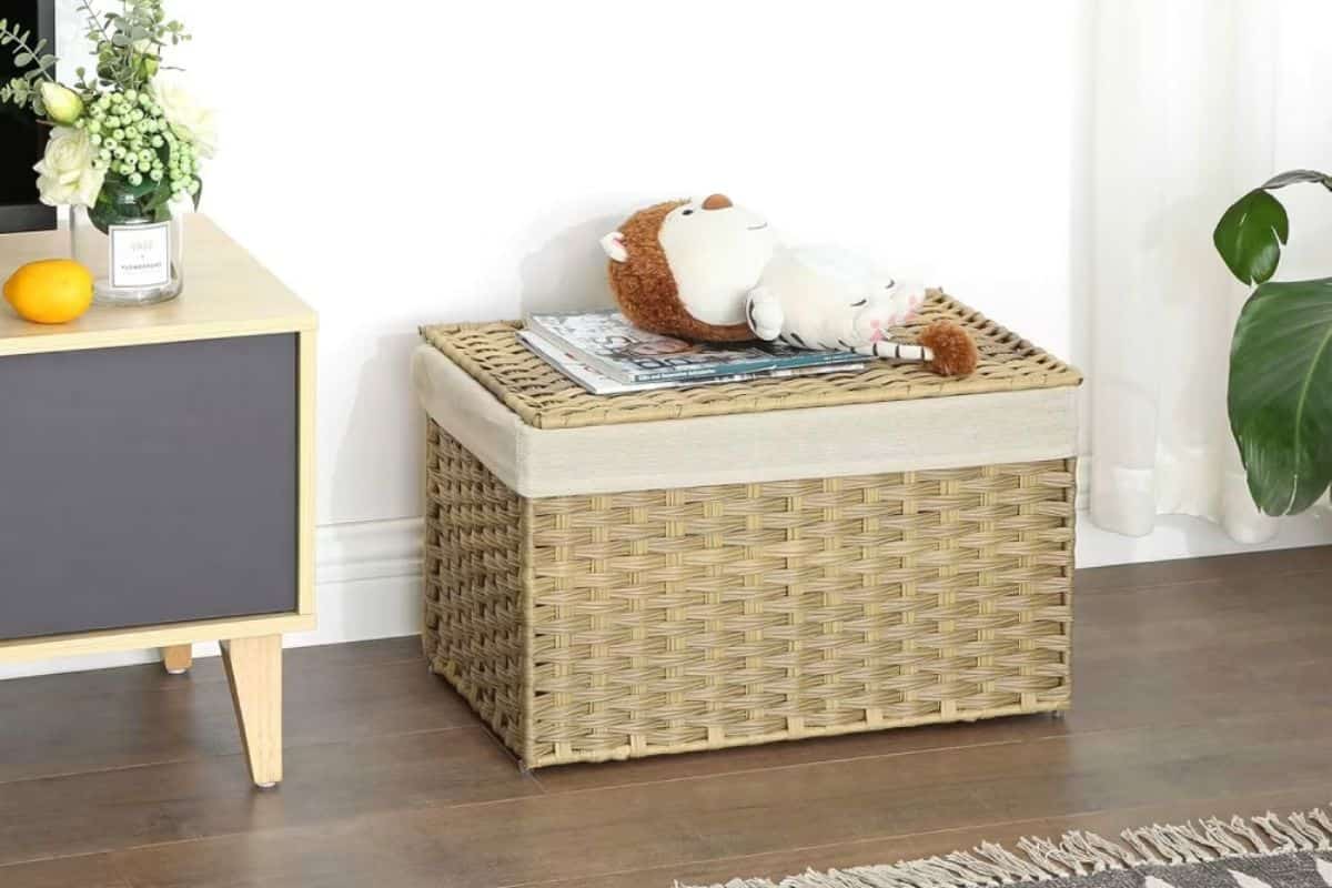 scatola rattan