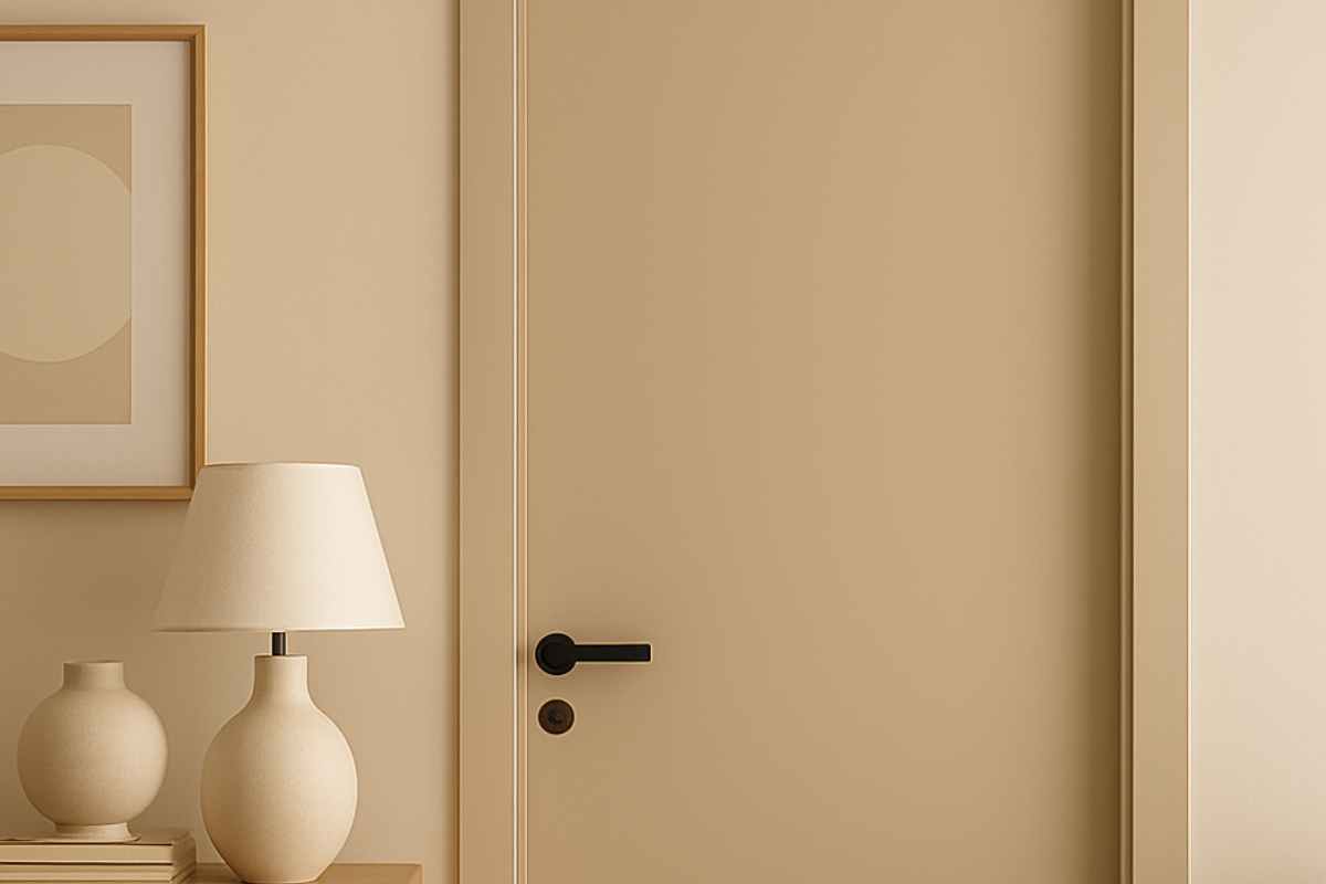 porta tortora come la parete