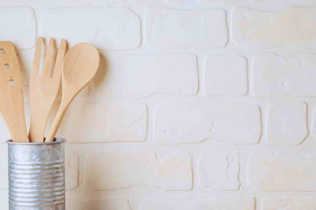 schienale cucina finto mattonelle