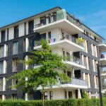 La foto di un condominio