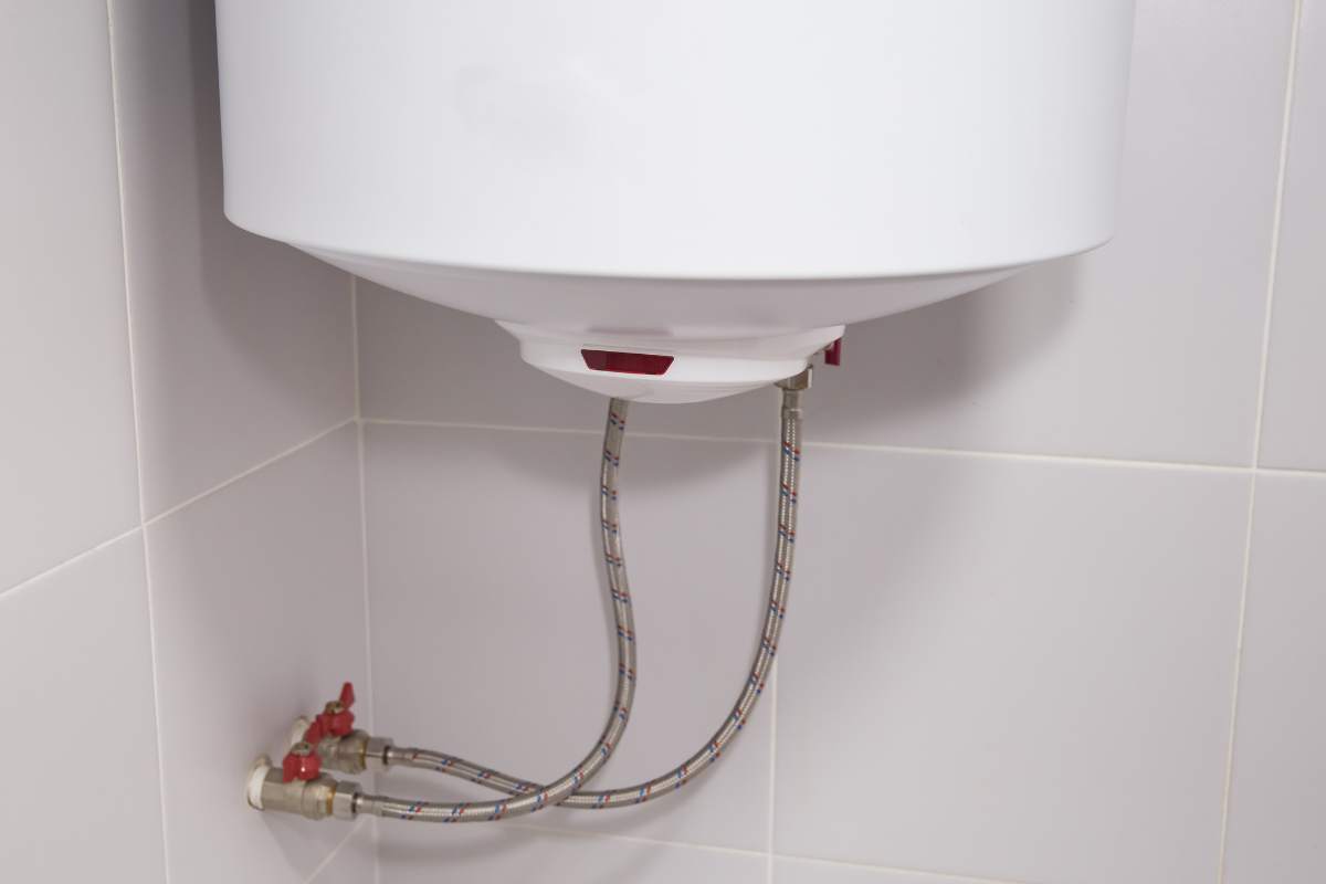 caldaia attaccata alla corrente