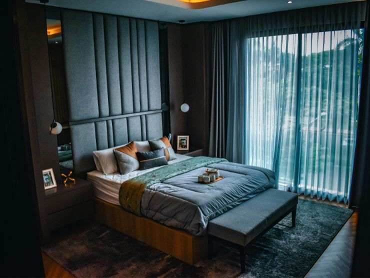 camera da letto moderna 