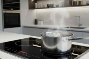 pentola su un piano ad induzione