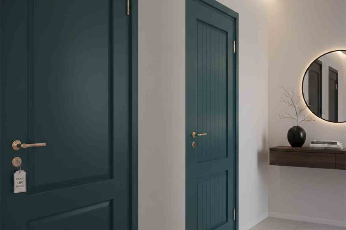 porte intetrne verdi