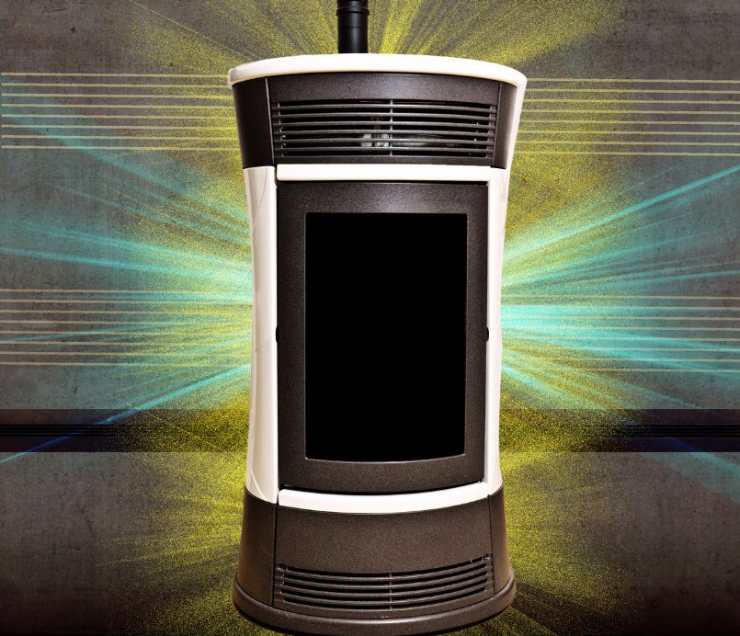 stufa apellet ventilata