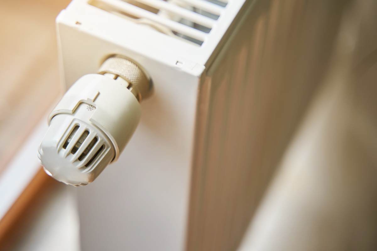 valvola sul termosifone