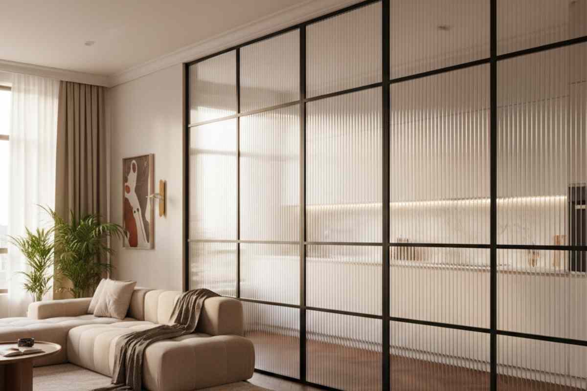 vetro cannettato fumè