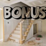 Una casa in ristrutturazione con sopra una scritta "Bonus"