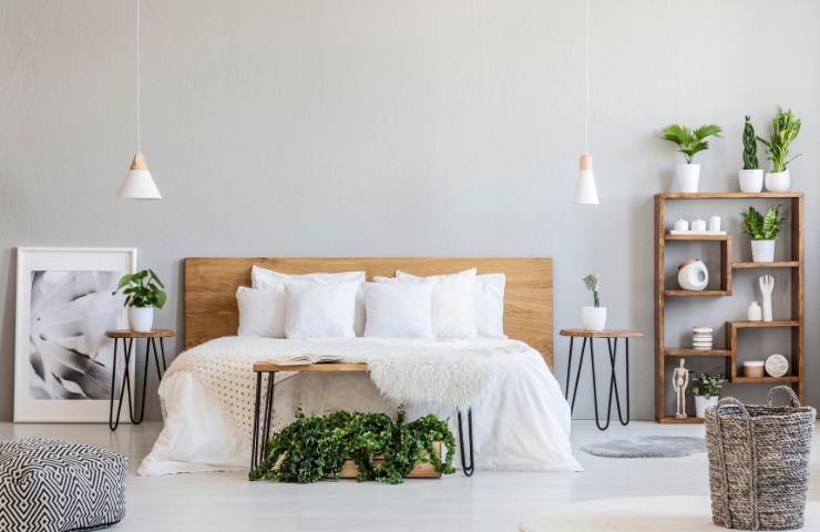 camera da letto neutra