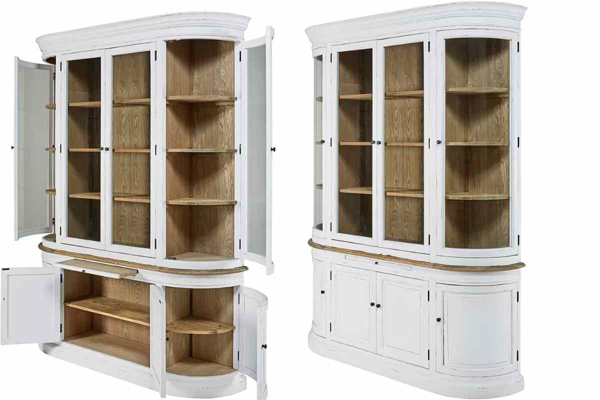 credenza flaubert di maisons du monde chiusa e aperta